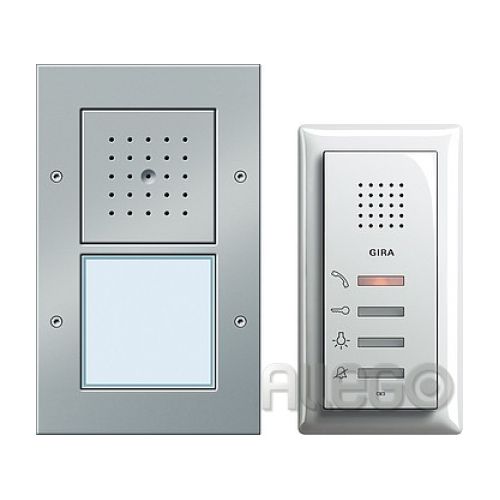 Bild: Gira Einfam.haus-Paket Audio alu 049543