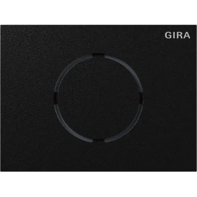 GIRA Frontpl. Türstationsmodul sw matt 5579925
