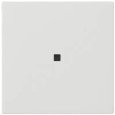 GIRA eNet Funk Bedienaufsatz 549503 | System 55 | 1-fach | Schalter Dimmer Jalousie | Kunststoff glänzend | Reinweiß