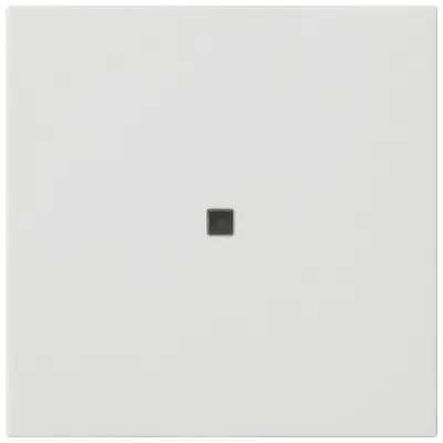 GIRA eNet Funk-Bedienaufsatz 549527 | System 55 | Schalter Dimmer Jalousie | 1-fach | Thermoplast matt reinweiß