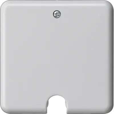 GIRA Herdanschlussdose Unterputz 017156 | System 55 | 5x2,5mm² | Schraubklemme | superflach | IP20 | weiß