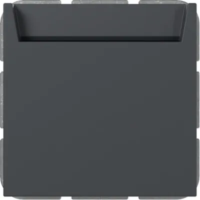 GIRA Hotel-Card-Schalter 314028 | 1-polig Schließer N-Klemme | UP | System 55 | Anthrazit | 10A 250V | Kunststoff