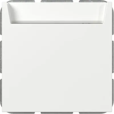 GIRA Hotel-Card-Schalter 314003 | Energiesparschalter | 10A 250V~ | Unterputz | System 55 | Reinweiß glänzend