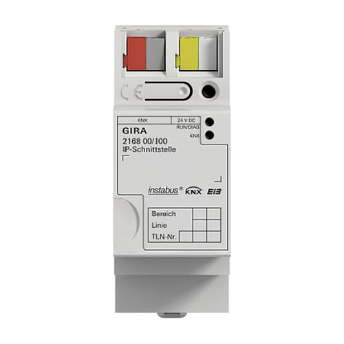 Bild: Gira IP-Schnittstelle KNX/EIB REG 216800