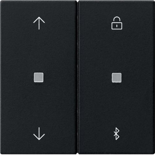 Bild: GIRA Jalousie u.Schaltuhr sw S3000 BT 5367005