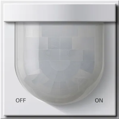 GIRA KNX Bewegungsmelder Standard 204166 | Unterputz | 180° Erfassungswinkel | 2,2 m Montagehöhe | weiß