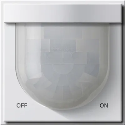 GIRA KNX Bewegungsmelder Standard 204166 | Unterputz | 180° Erfassungswinkel | 2,2 m Montagehöhe | weiß