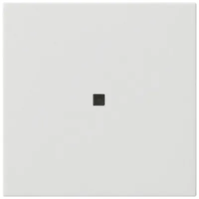 GIRA KNX RF Bedienaufsatz 1-fach 510403 | Tastsensor | System 55 | 230V | Funk KNX | Temperaturmessung | glänzend | weiß