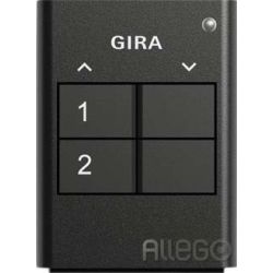 Gira KNX RF-Handsender 2-fach anth 512200