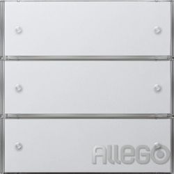 Gira KNX Tastsensor 3 Basis 3-fach, rws 2023112