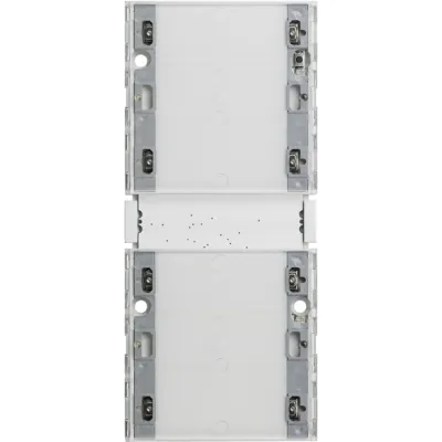 GIRA KNX Tastsensor 3 Komfort 2-fach 513200 | System 55 | Status-LED | Temperatursensor | Unterputz | neutral