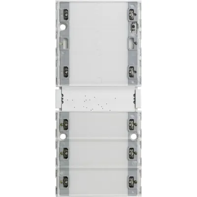 Gira KNX Tastsensor 3 Komfort 4-fach | System 55 | Unterputz | Status-LED | Temperatursensor | IP20