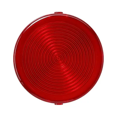 Gira Abdeckhaube für Lichtsignal 080320 | flach steckbar | System 55 | Unterputz | Kunststoff | rot