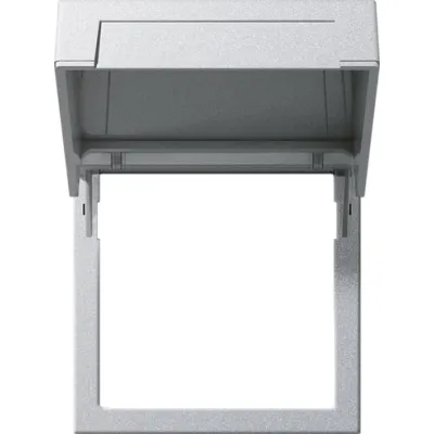 GIRA Montagerahmen 45x45 alu 265826