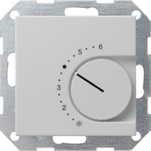 Bild: GIRA Raumtemperaturregler 230/10-4A grau 0390015