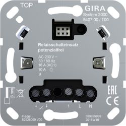 GIRA Relaisschalteinsatz pot.frei 540700