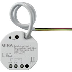 GIRA Schalt-/Jalousieaktor 2-f. 16A UP KNX Secure 506200