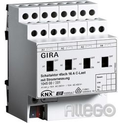 Gira Schaltaktor 4fach REG KNX/EIB 16A C-Last 104500