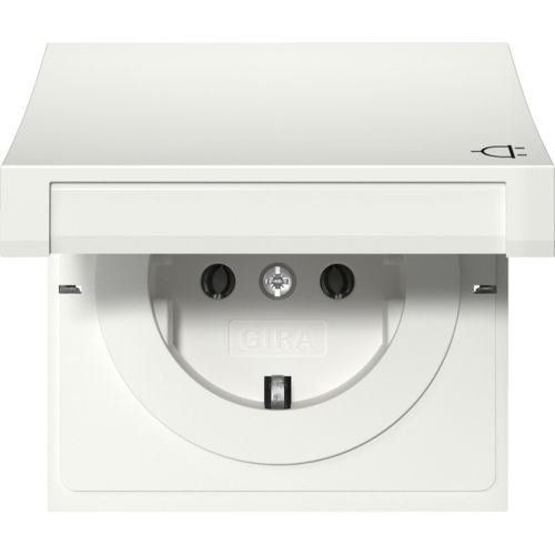 Bild: Gira SCHUKO-Steckd. KD Reinweiß 4454112