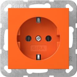 GIRA SCHUKO-Steckd. System 55 Orange 4455109