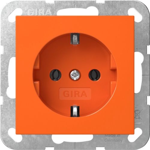 Bild: GIRA SCHUKO-Steckd. System 55 Orange 4455109