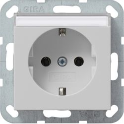 GIRA SCHUKO-Steckdose BSF grau 0457015