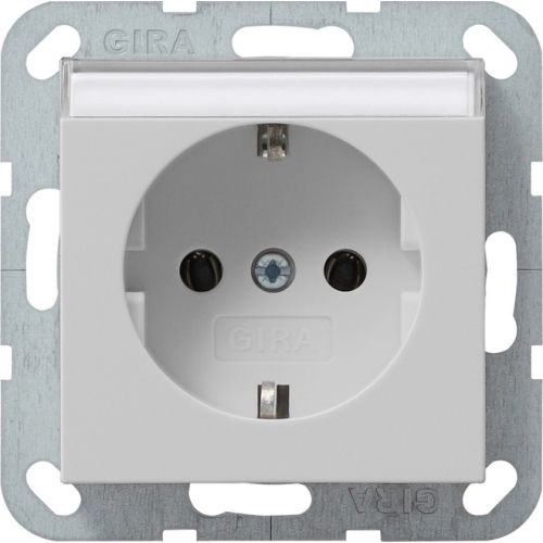 Bild: GIRA SCHUKO-Steckdose BSF grau 0457015