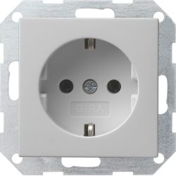 GIRA SCHUKO-Steckdose grau 0188015
