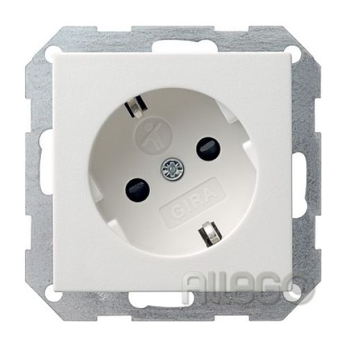 Bild: Gira Schuko-Steckdose rws-gl Kinderschutz 30G Ein 041803