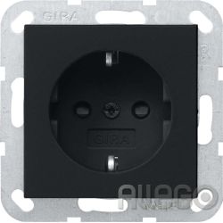 GIRA Schuko-Steckdose sw 0453005