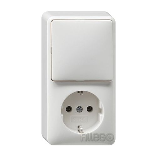 Bild: Gira Schuko-We.schalter-Kombi rws, AP 017613