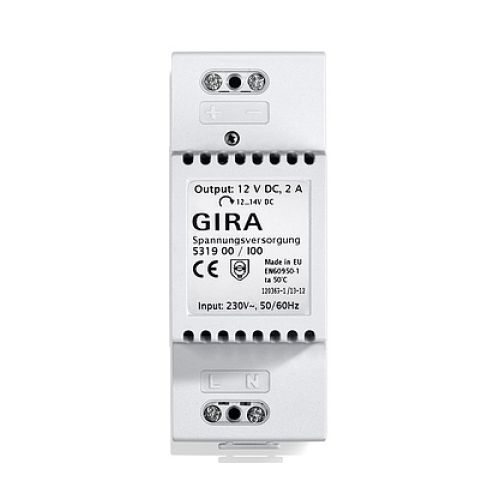 Bild: Gira Spannungsversorgung 12V DC 2A REG 531900