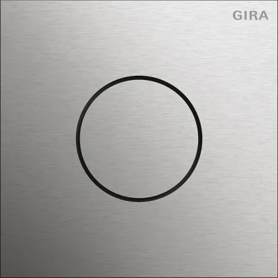 GIRA Sprachmodul System 106 | 5563914 | Edelstahl V4A | Bus-System | Freisprechfunktion | 106,5x106,5 mm