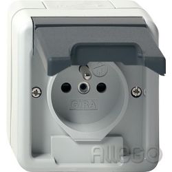 Gira Steckdose CEBEC gr AP-WG 048530