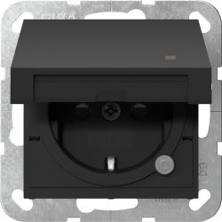 GIRA Steckdose KD Schwarz 4552005