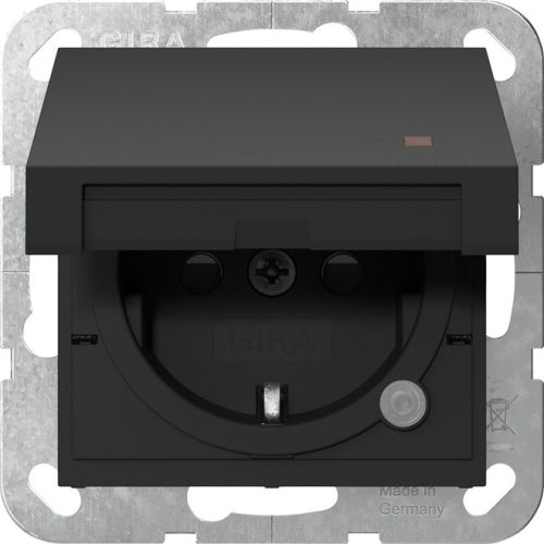 Bild: GIRA Steckdose KD Schwarz 4552005