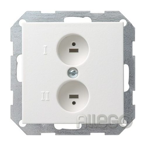 Bild: Gira Stereo-Steckdose rws System55 040227