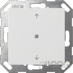 GIRA Taster Wippe KNX, 1f, Reinweiß 517227