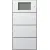 Bild: GIRA Tastsensor 3 Plus 2043112 KNX Flächenschalter 3-fach (1+2) | Raumtemperatursensor | Unterputz | glänzend | reinweiß