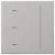 Bild: GIRA Touchaufsatz System 3000 536526 | Bedienelement Schalten Dimmen Jalousie | LED-Anzeige | 1-fach | Thermoplast | Alu