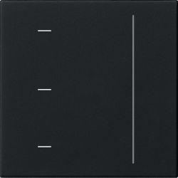 GIRA Touchaufsatz S3000 Schwarz 5365005