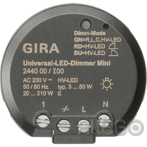Bild: Gira Uni-LED-Dimmer Mini 244000
