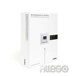 Gira Verkaufspaket USB Spannungsvers. 2401000