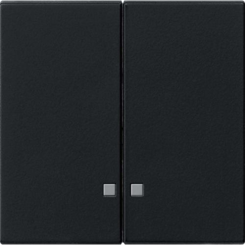 Bild: GIRA Wippe 0631005 2 fach System 55 schwarz