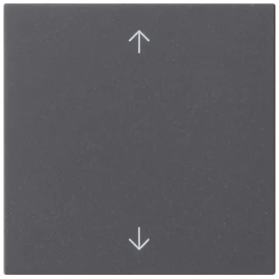 GIRA Wippe 1-fach 538928 | Schalterwippe System 55 | Pfeilsymbole | Kunststoff Thermoplast | anthrazit