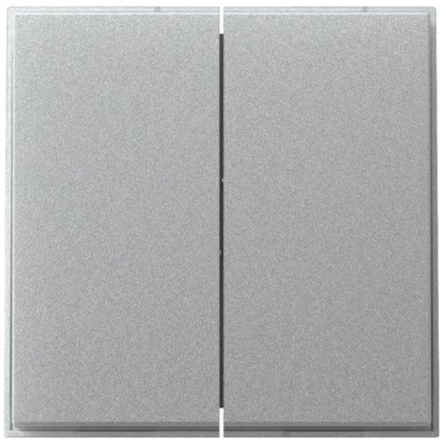 Bild: GIRA Wippe 2f gerade F Alu 349565