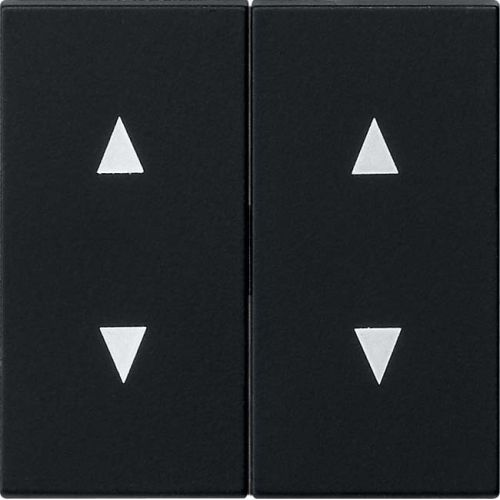 Bild: GIRA Wippe 2f. sw Pfeilsymbol 1150005