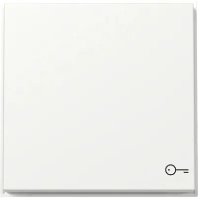 GIRA Wippe Schalter 328766 | Symbol Tür/Schlüssel | TX_44 WG UP | Kontrollwippe | IP44 | Thermoplast | reinweiß RAL 9010