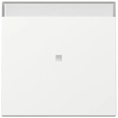 GIRA Wippe Schalter 367003 | System 55 | Kontrollfenster | Beschriftungsfeld | Thermoplast | glänzend | weiß RAL 9010