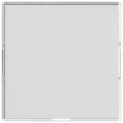 GIRA Wippe Schalter 367600 | System 55 | großes Beschriftungsfeld | inkl. Symbolschilder Licht Klingel Tür | IP20